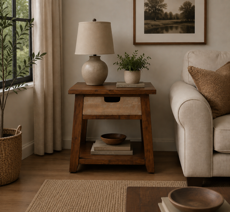 DISCONTNUED Dale Mid Century End Table