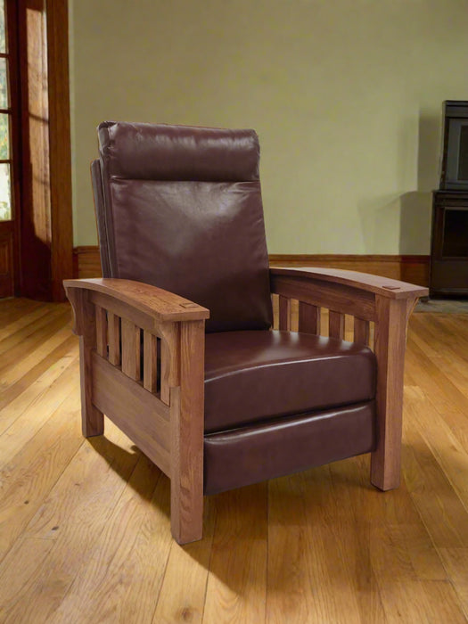 CLOSED Mission 3 Drawer Oak End Table
