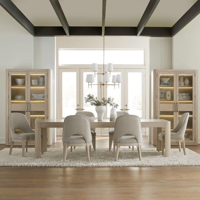 South Bend Dining Table Set Collection – Cloud White Finish