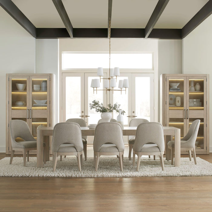 South Bend Dining Table Set Collection – Cloud White Finish