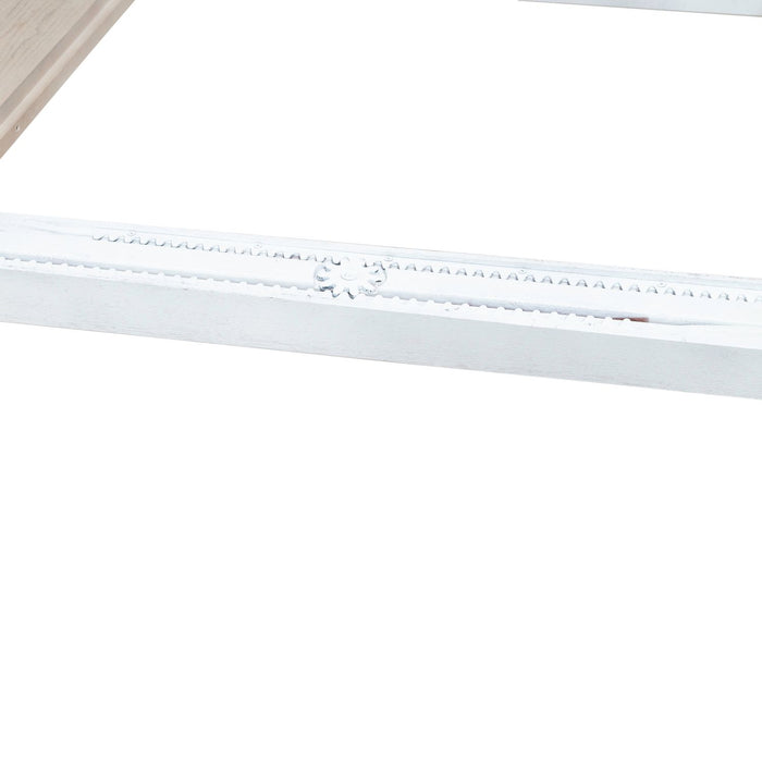 South Bend Dining Table Set Collection – Cloud White Finish