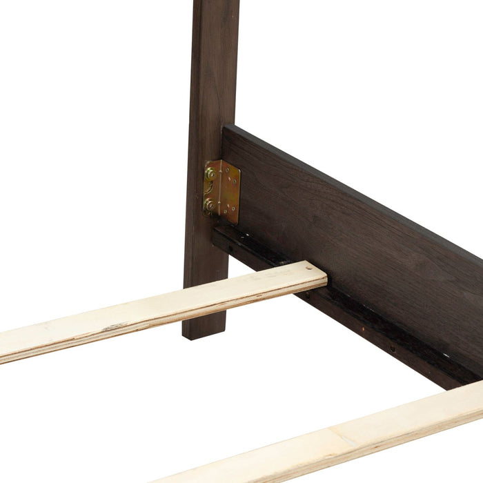 Midnight Loft Farmhouse style solid Wood Bed Frame