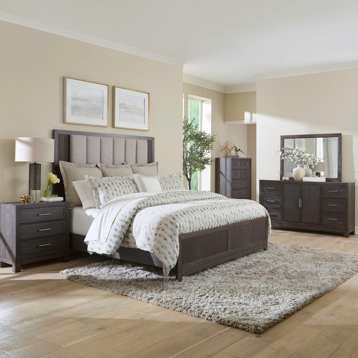 Midnight Loft Solid Wood Bedroom Set