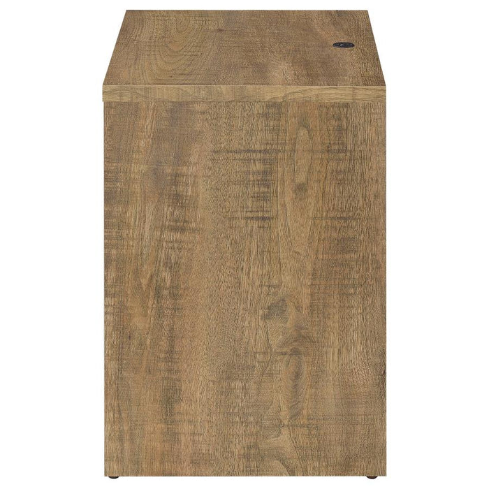 Axion Mango Wood Nightstand – LED & USB Charging