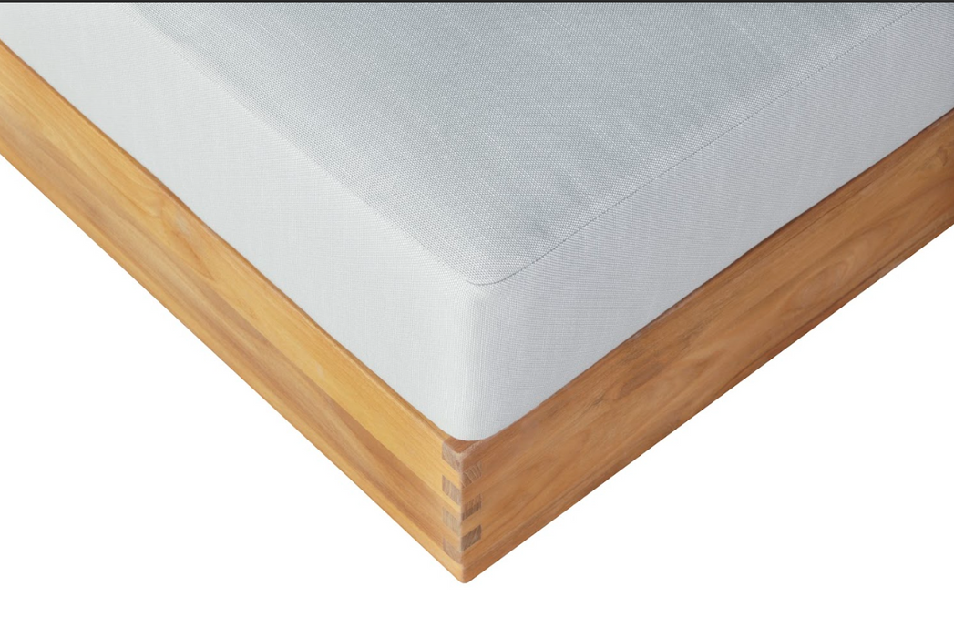 Paradiso Outdoor Teak Natural Ottoman