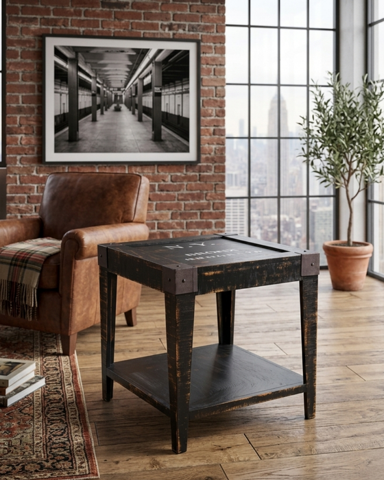 City Open End Table - New York