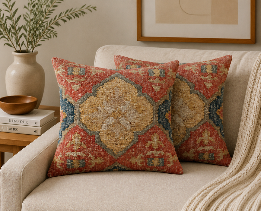 Persian-Inspired Luxurious Accent Cushions