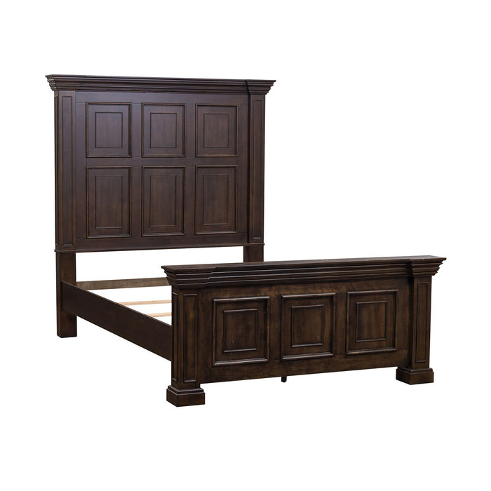 Valley Crest Mansion Farmhouse style solid Wood Bed Frame