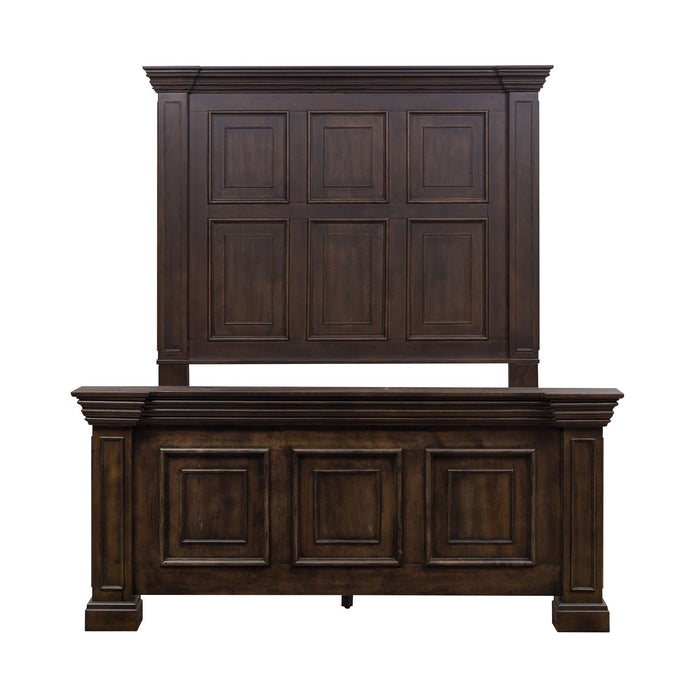 Valley Crest Mansion Farmhouse style solid Wood Bed Frame