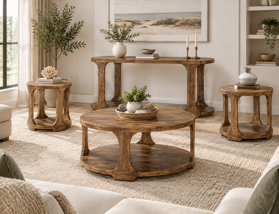 Balam, 1 Shelf, Sofa Table