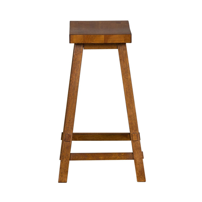 Karoa Counter Height & Bar Height Stool – Tobacco