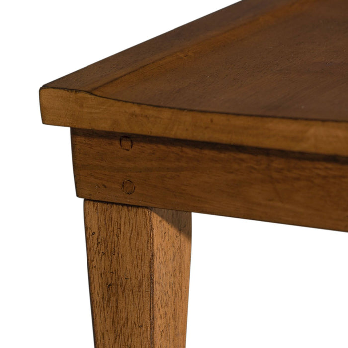 Hillstone Rustic Dining Collection Rectangular Table and Chairs