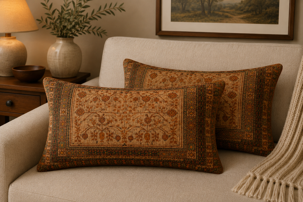 Persian-Inspired Luxurious Accent Cushions