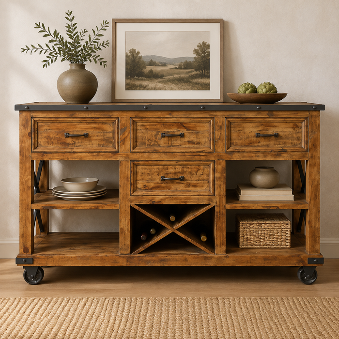 Larson Server Bar Cart - 72"