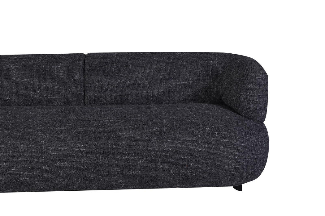Vista Collection Mid-Century Modern 3-Seater Sofa - 92"