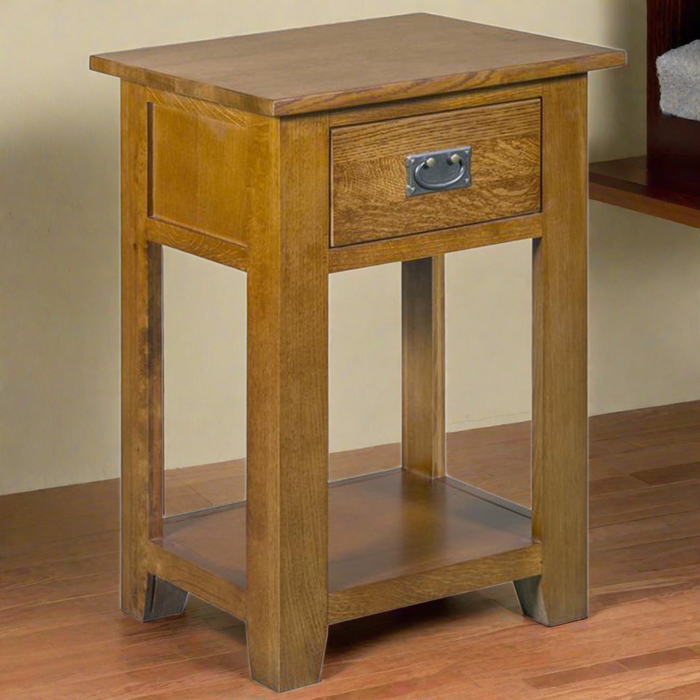 Mission 1 Drawer Nightstand - Michael's Cherry (MC-A)