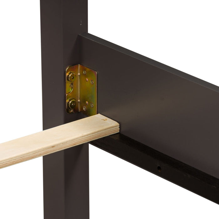 Greywood Full Panel Bedroom Collection – Dark Gray Finish