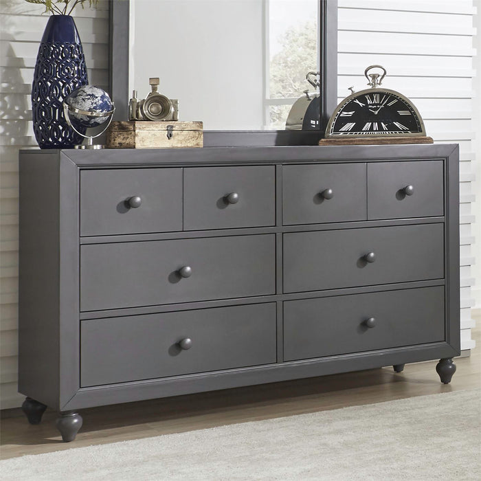 Greywood Full Panel Bedroom Set Collection – Dark Gray Finish