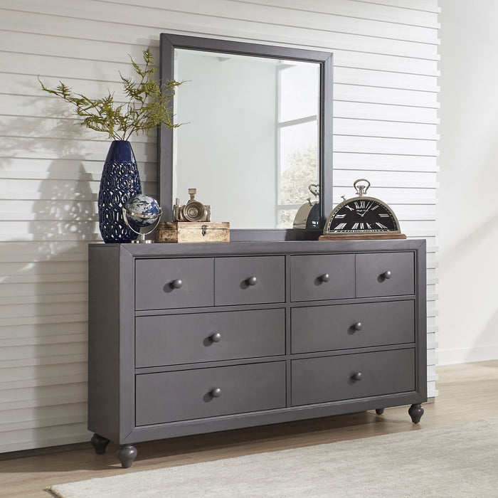 Greywood Full Panel Bedroom Set Collection – Dark Gray Finish