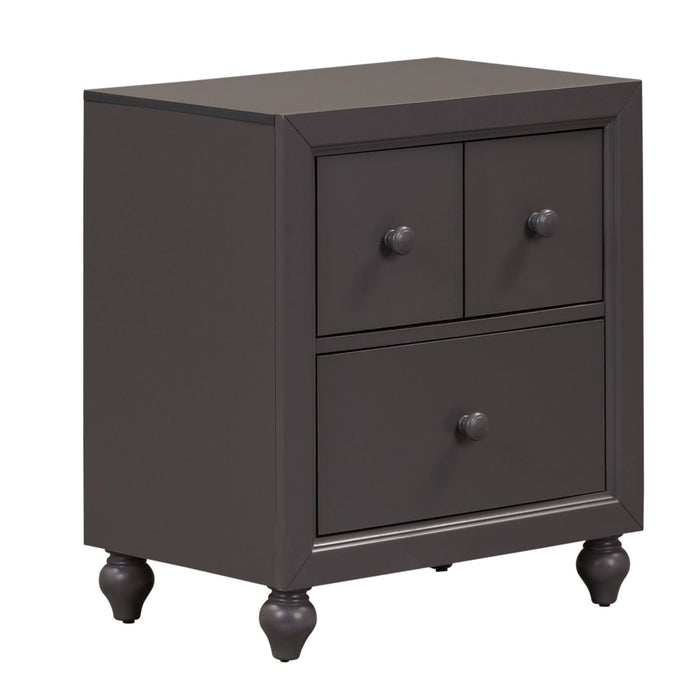 Greywood Full Panel Bedroom Set Collection – Dark Gray Finish