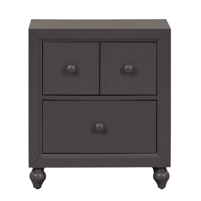 Greywood Full Panel Bedroom Set Collection – Dark Gray Finish