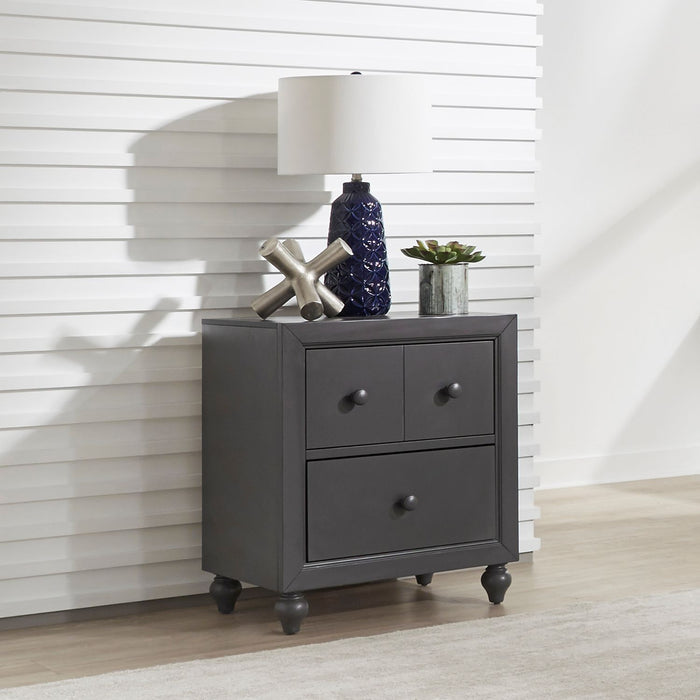 Greywood Full Panel Bedroom Set Collection – Dark Gray Finish