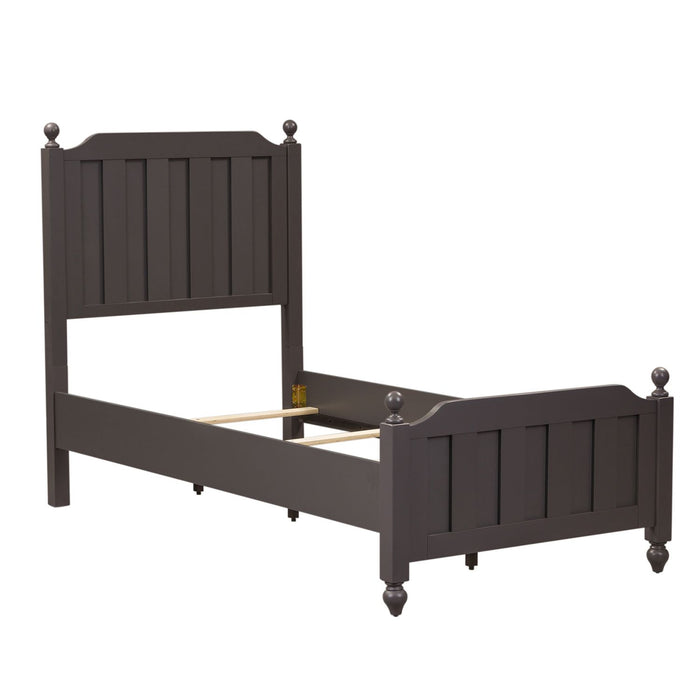 Greywood Full Panel Bedroom Set Collection – Dark Gray Finish