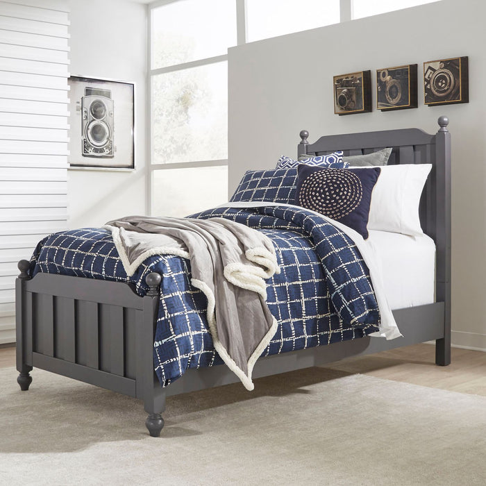 Greywood Full Panel Bedroom Collection – Dark Gray Finish