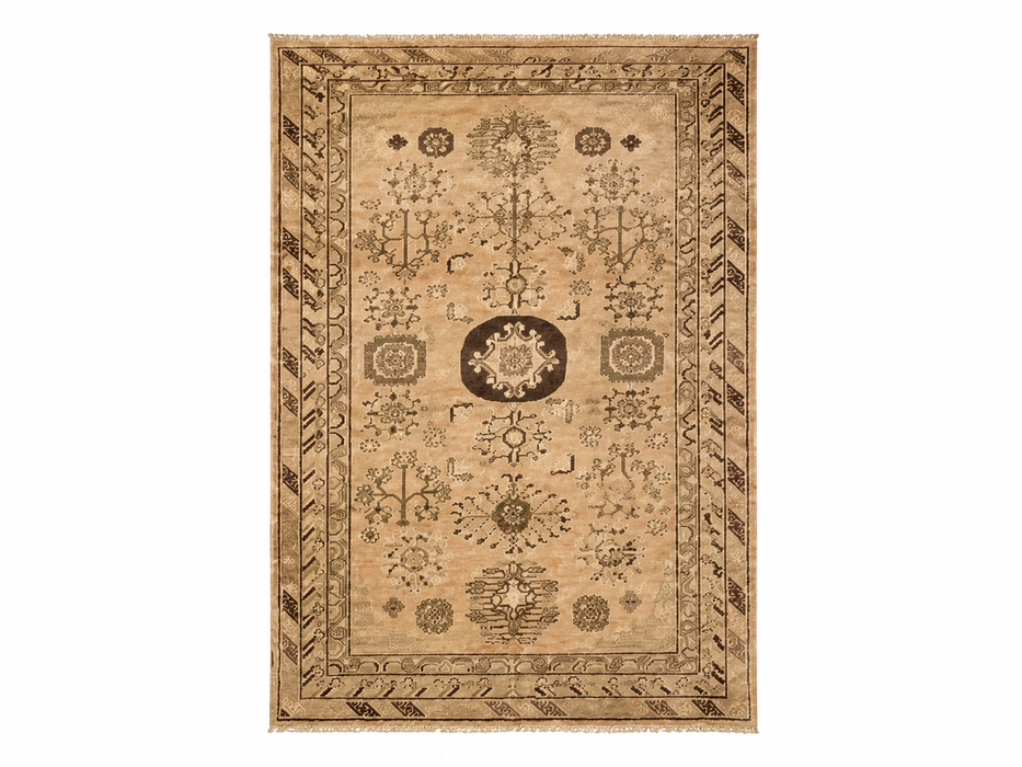 Antique Khotan Samarkand Rug, circa 1910's, 6' 2" x 11' 7"