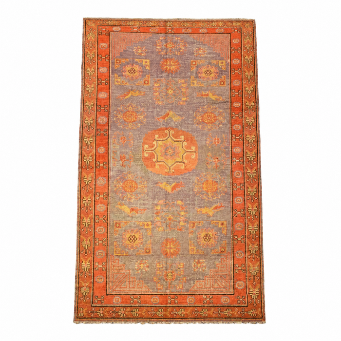Antique Khotan Samarkand Rug, circa 1910's, 6' 1" x 12' 1"