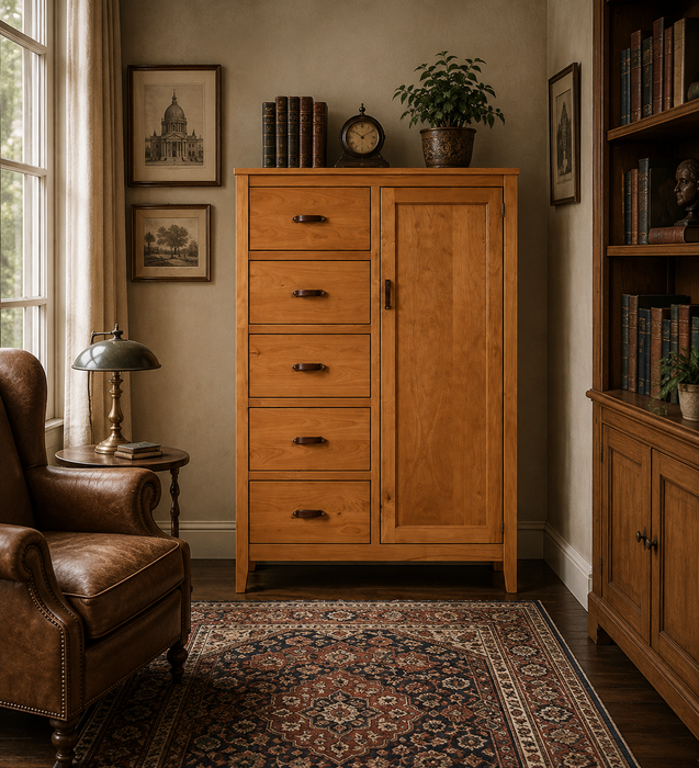 Heritage Cherry Solid Cherry Wood Dresser / Chest of Drawers