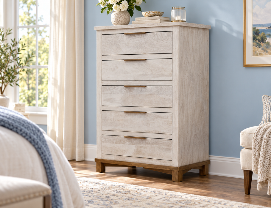 Golden Loft, 5 Drawer, Chest