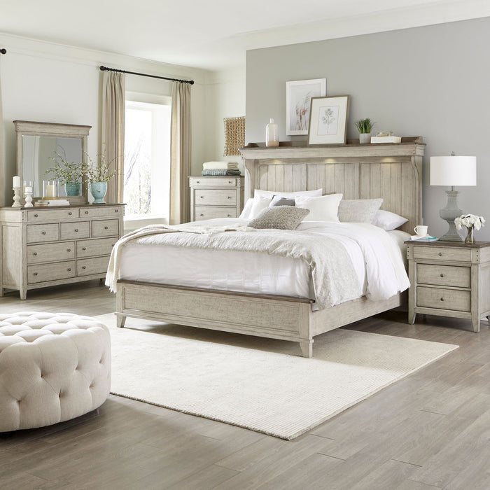 The Marlowe Grace Farmhouse style solid Wood Bed Frame