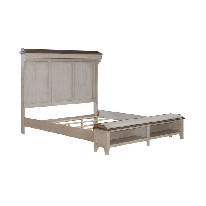 The Marlowe Grace Farmhouse style solid Wood Bed Frame