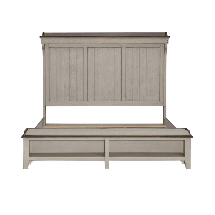 The Marlowe Grace Farmhouse style solid Wood Bed Frame