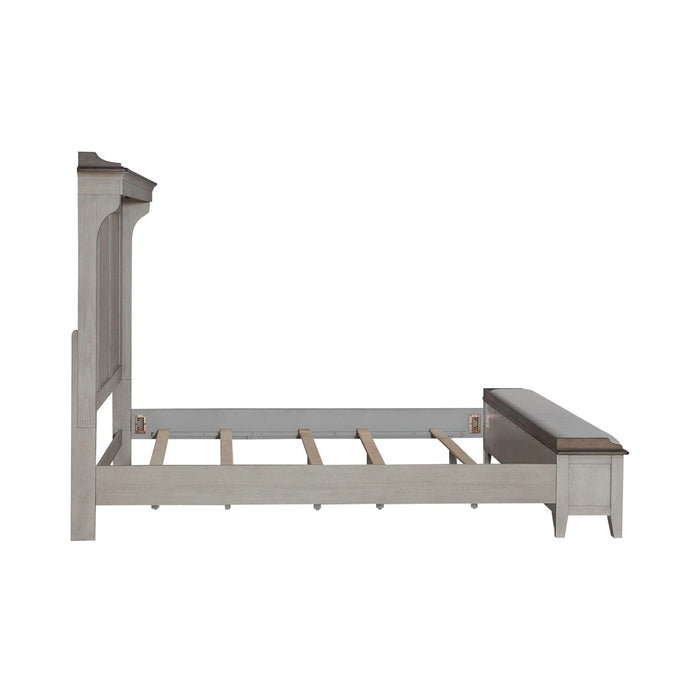 The Marlowe Grace Farmhouse style solid Wood Bed Frame