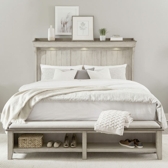 The Marlowe Grace Farmhouse style solid Wood Bed Frame