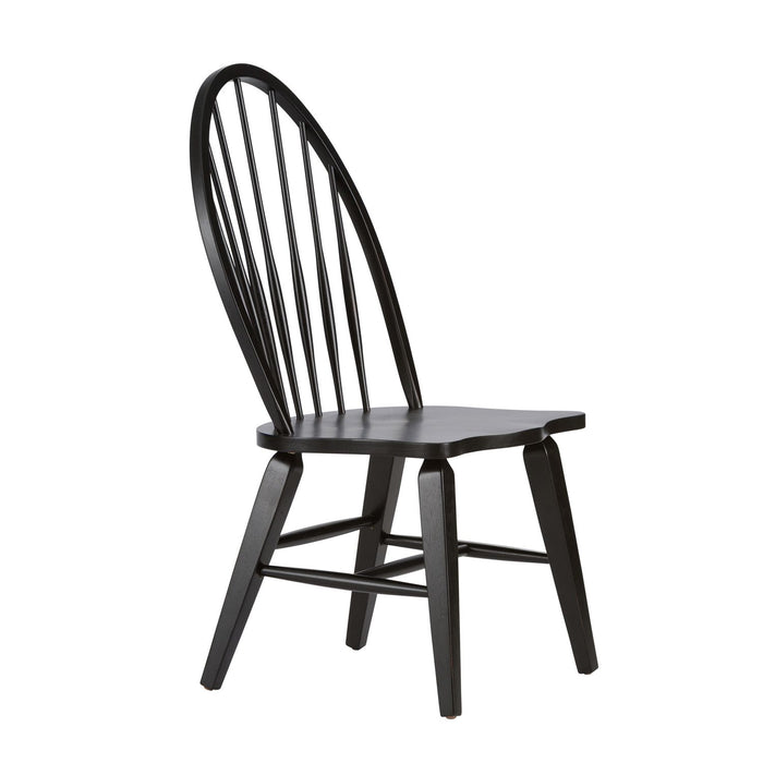 Havenbrook Collection Windsor Back Dining Chair - Black