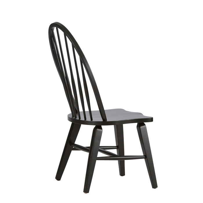 Havenbrook Collection Windsor Back Dining Chair - Black
