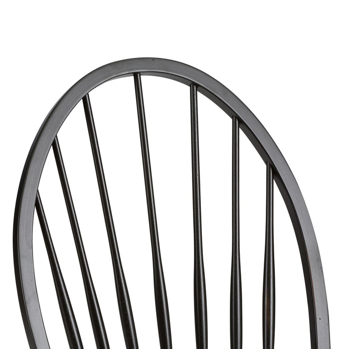 Havenbrook Collection Windsor Back Dining Chair - Black