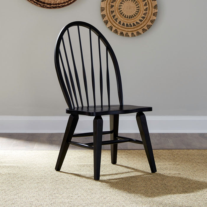 Havenbrook Collection Windsor Back Dining Chair - Black