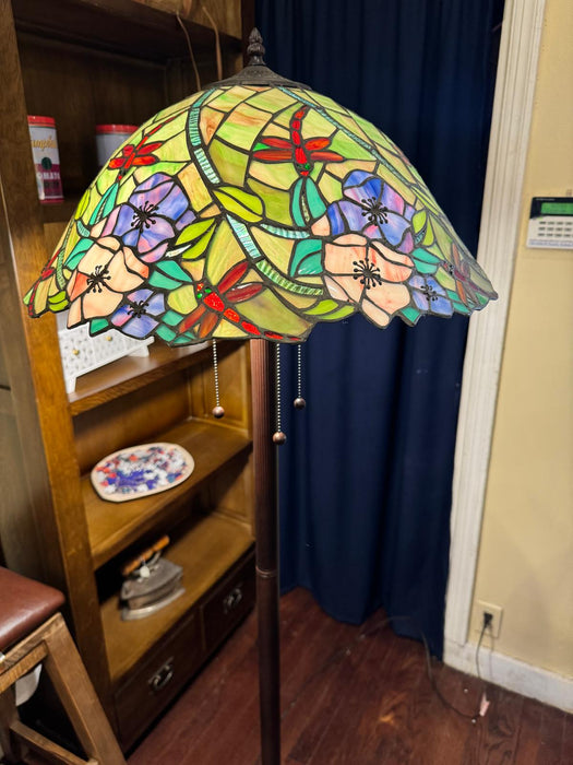 Tiffany style Stained glass floor Lamp