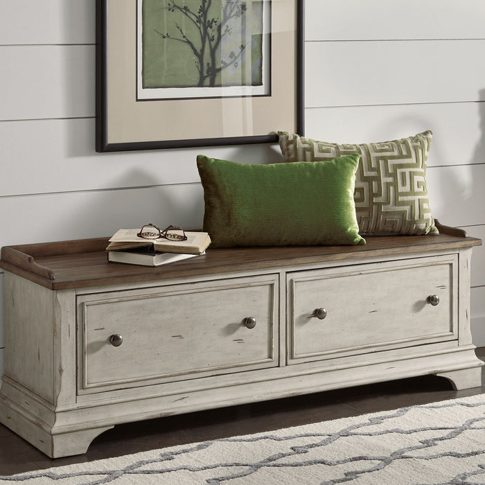 Millhaven Farmhouse Storage Trunk / Hall Bench