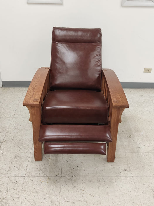 CLOSED Mission 3 Drawer Oak End Table