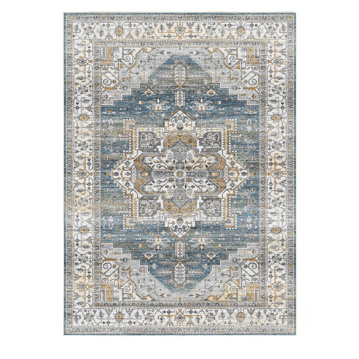 Serapi Collection Area Rug Ultra Soft Washable Rug, Non Slip Area Rug Indoor, Stain Resistant Rugs for Living Room Bedroom Vintage Home Decor