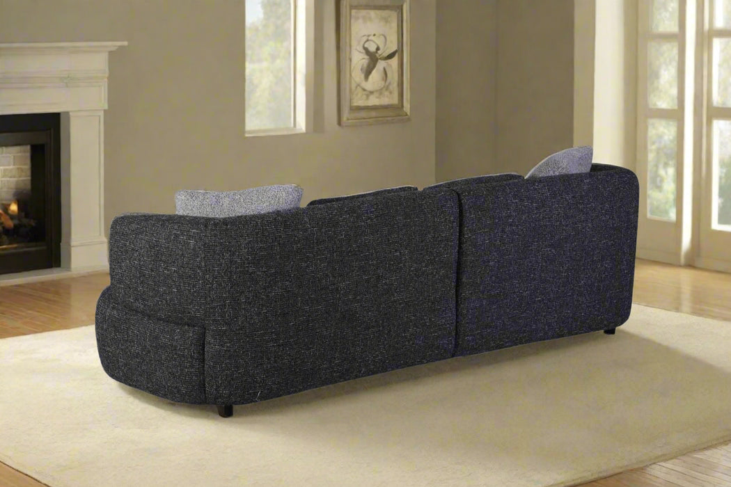 Vista Collection Mid-Century Modern 3-Seater Sofa - 92"