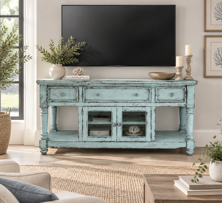 Aruba, 3 Drawer 2 Doors 70" TV Stand