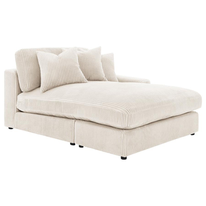 Tavaro Upholstered Reversible Chaise Sectional Sofa Sand