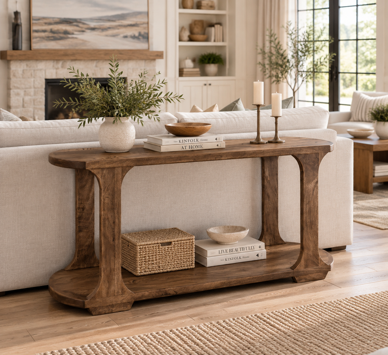 Balam, 1 Shelf, Sofa Table