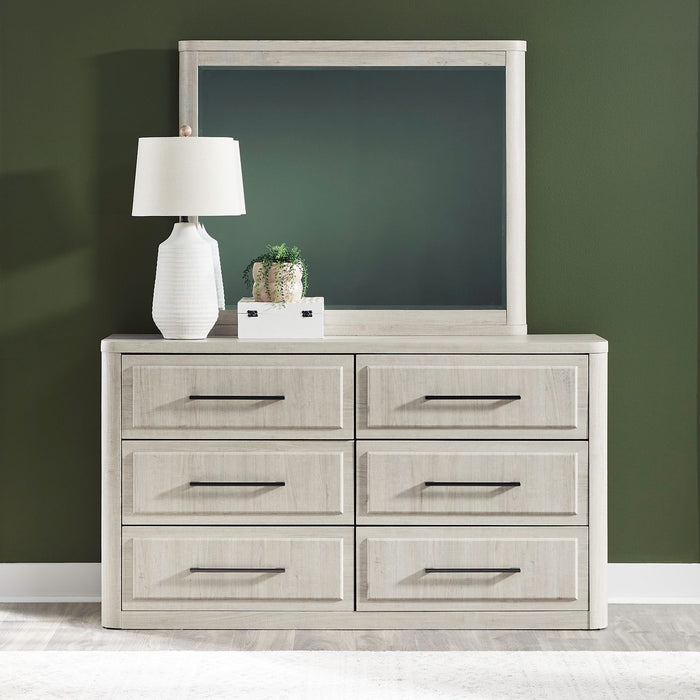 Veltra Collection 6-Drawer Dresser & Mirror